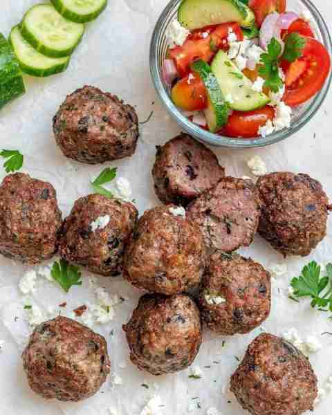 Mediterranean Grassfed Beef Meatballs