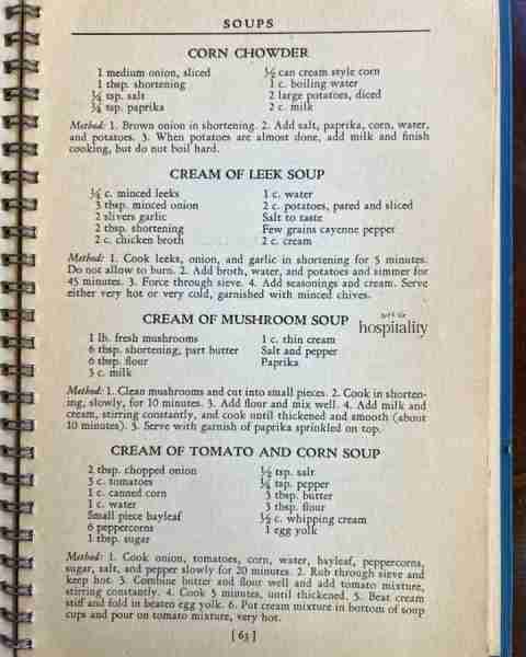 There's nothing more comforting than a bowl of soup on a cold night! Jessie Marie DeBoth Cookbook 19...