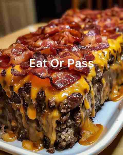 Bacon Cheeseburger Meatloaf - Don't LOSE this Recipe 😋 Craving a delicious twist on a classic comfo...