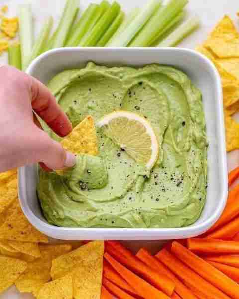 Dip some chips or chopped veggie sticks, either way, you’re going to need to quickly make a second b...
