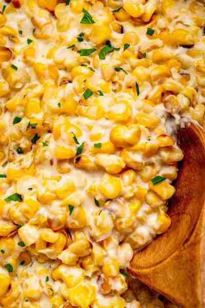🌽🌽 Slow Cooker Sweet Creamed Corn with Cream Cheese 🌽🌽