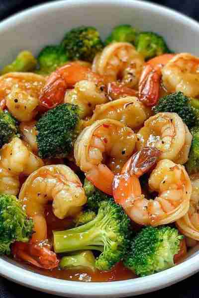 Shrimp and Broccoli Stir Fry Ingredients: 1 lb shrimp, peeled and deveined (tail-on or off, your pre...