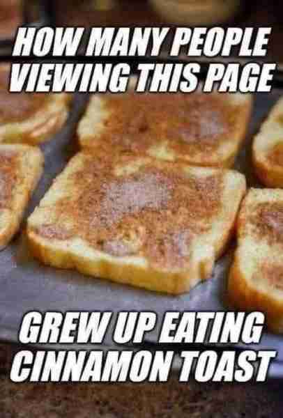 "I grew up putting some cinnamon and sugar on my buttered toast and calling it today Ingredients:...