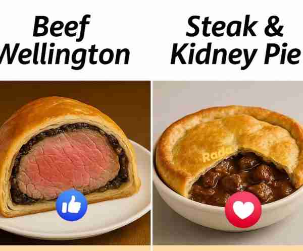 🥩🥟 Beef Wellington Beef Wellington is a luxurious dish featuring tender beef fillet coated with mu...
