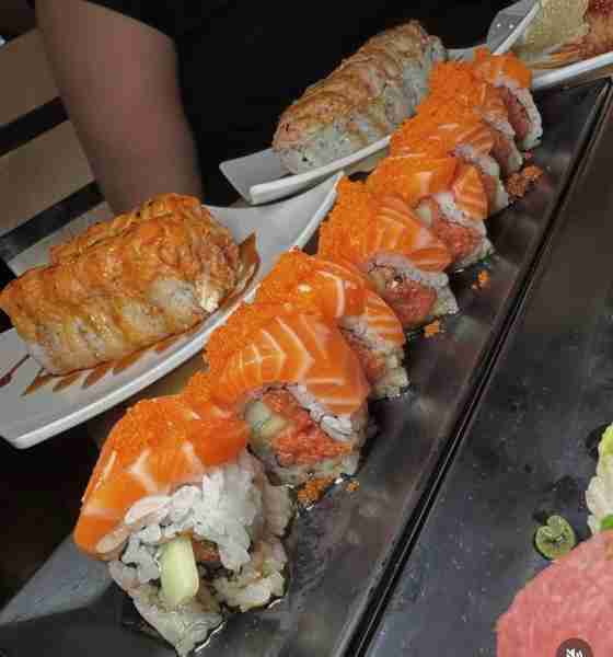Sushi Salmon rolls 🍣🍣