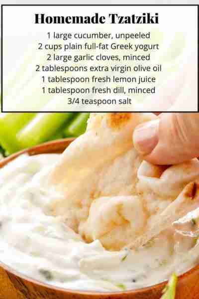 This tzatziki sauce recipe is easy to make and tastes amazing! You only need a few ingredients to ma...