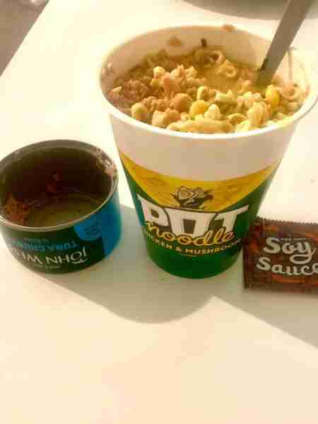 Don’t knock it till you’ve tried it… Pot noodle n tuna by John N