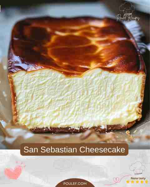 San Sebastian Cheesecake This glorious San Sebastian cheesecake is insanely light and fluffy. The ou...