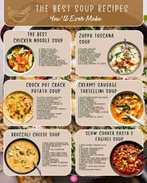 It’s officially soup season and I’m celebrating the best way possible… by rounding up my Top 6 Fall...
