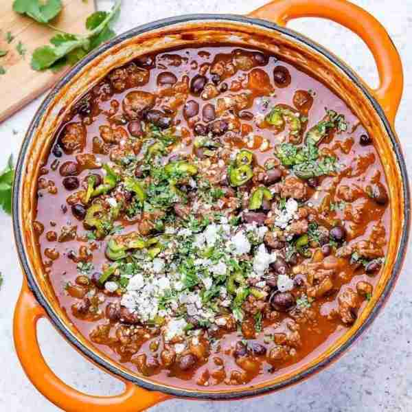 We’re making a BIG Ole Pot of Flavor-Packed Chili for the week! I absolutely adore chili and it’s a...