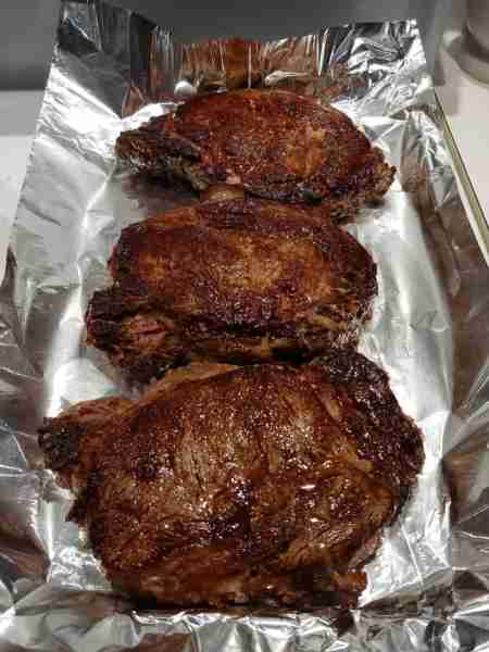 Ribeye steak - Don't LOSE this recipe Ingredients: 2 ribeye steaks 2 tablespoons olive oil 1 teaspoo...