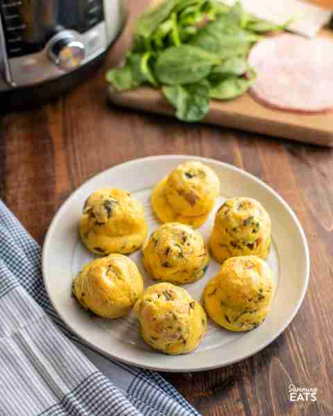 Instant Pot Sous Vide Egg Bites – a delicious version of the popular Starbucks menu item for you to...