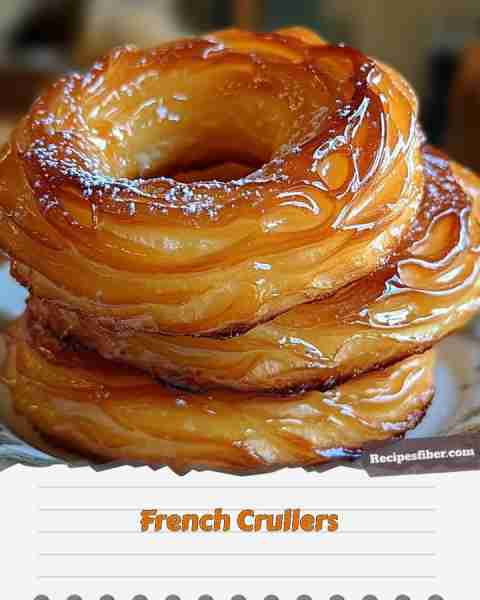 French Crullers 🍩 Delicious, light, and airy pastries that are perfect for any occasion! 📋 Ingre...