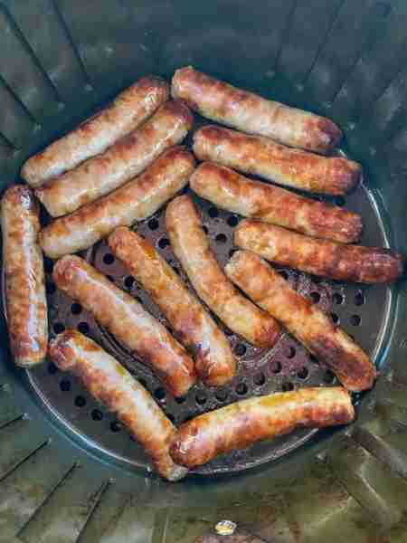 Cooking sausages in an air fryer is a quick and easy way to get crispy, juicy sausages without all t...