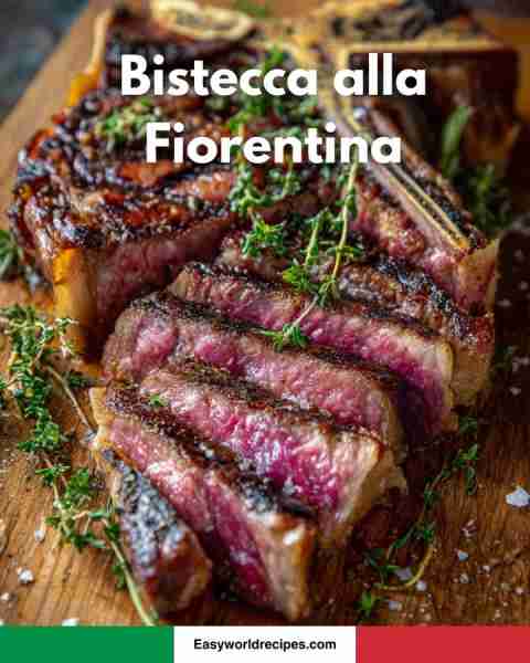 Bistecca alla Fiorentina — iconic Tuscan recipe below 🥩🔥