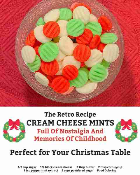 Bring back the nostalgia with these melt-in-your-mouth Christmas Mints! A vintage favorite for the h...