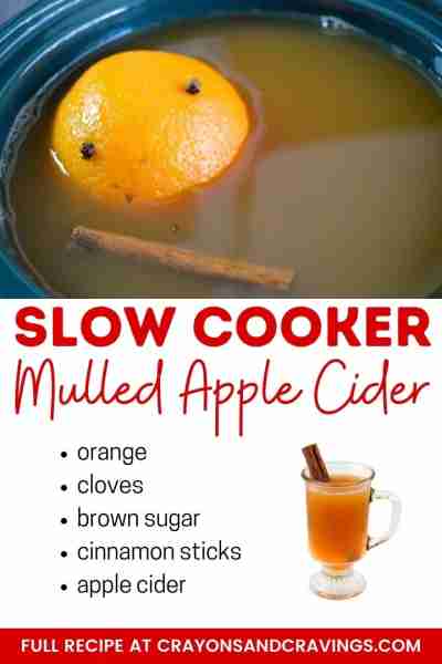 It doesn't feel like Fall until I make a batch of my CROCKPOT CIDER 🍁🍂