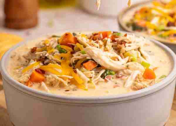 Incredible Crack Chicken Soup! 🥣 Without a doubt, the Best soup! Ever! 🥣 Recipe Below! 🥄