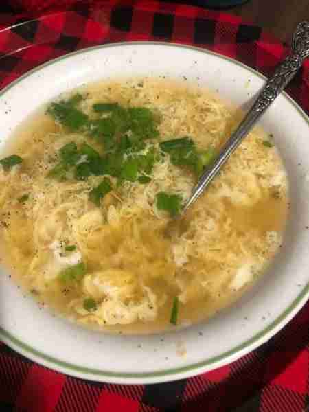 Homemade Egg Drop Soup Ingredients: 1 carton of chicken stock Chicken base, to enhance flavor (optio...