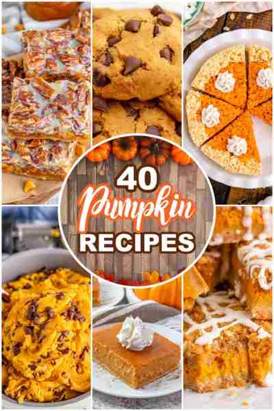 From pumpkin pie to pumpkin bread to pumpkin rolls, there are plenty of scrumptious pumpkin recipes...