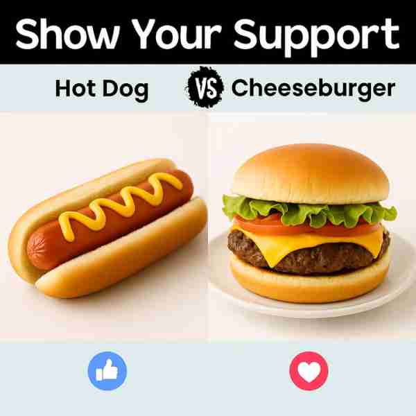 Hot Dog 🌭 A ballpark favorite, the hot dog is a juicy sausage tucked into a soft bun, often topped...