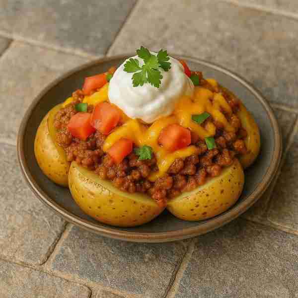 Cheesy Taco Potatoes Introduction Cheesy Taco Potatoes are the perfect mix of comfort food and bold...
