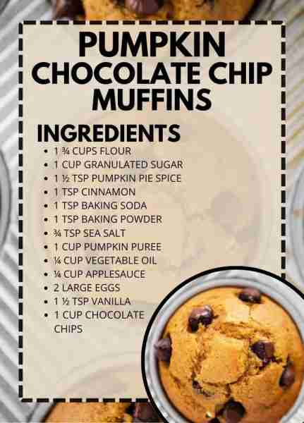 These pumpkin chocolate chip muffins are easy to make in one bowl. Soft, fluffy and full of pumpkin...
