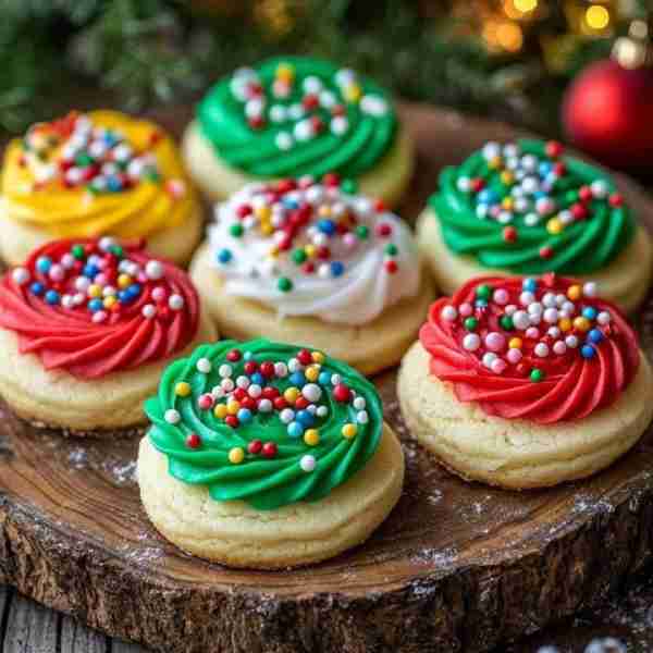 🎄🎅 Sugar Cookies – Soft, Buttery Cookies Ingredients: - 2 3/4 cups all-purpose flour - 1 teaspoon...