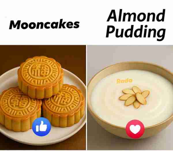 🌙🥮 Mooncakes Mooncakes are traditional Chinese pastries enjoyed during the Mid-Autumn Festival. Ro...