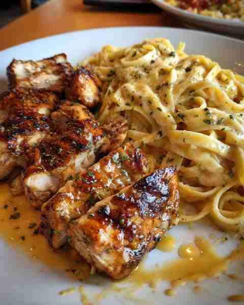 Chicken Linguine in Creamy Cajun Mozzarella Garlic Alfredo Sauce Ingredients: 1 pound linguine pasta...