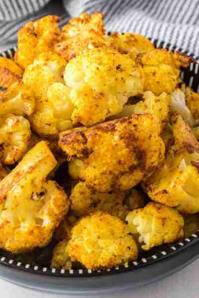🤩 Roasted Curry Cajun Cauliflower 😍 Get RECIPE in first comment below 👇