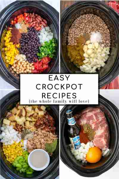 Easy Healthy Crockpot Recipes Everyone one loves a good Healthy Slow Cooker Meal, so I have rounded...