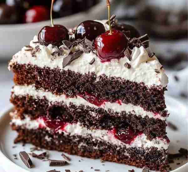 🍒🍫 Black Forest Cake — The Classic Cherry-Chocolate Dream What is Black Forest Cake? A rich chocol...