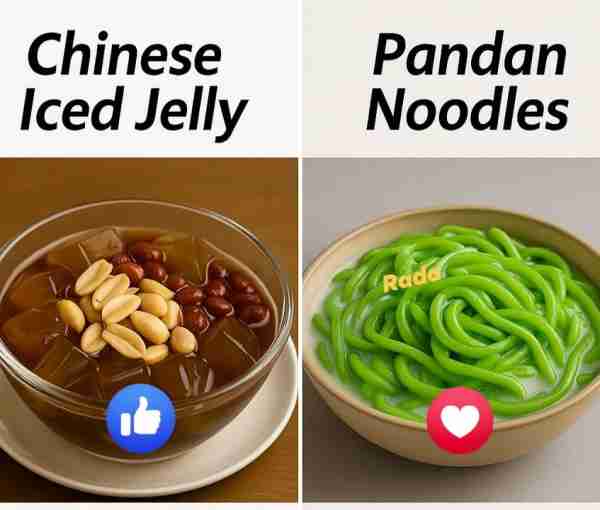 🥣❄️ Chinese Iced Jelly Chinese iced jelly, or liangfen, is a refreshing dessert made from jelly sta...