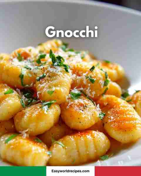 Gnocchi — soft Italian recipe below 🥔🍝