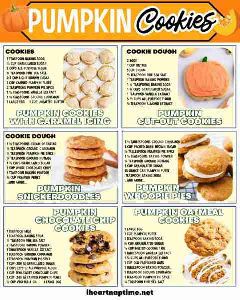 Pumpkin season is here 🎃🍪 From soft & chewy to frosted & spiced, these pumpkin cookies are must-ba...