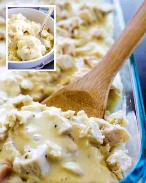 “Little Hen” is a creamy, comforting chicken-and-mashed-potato casserole that’s easy to make and a f...