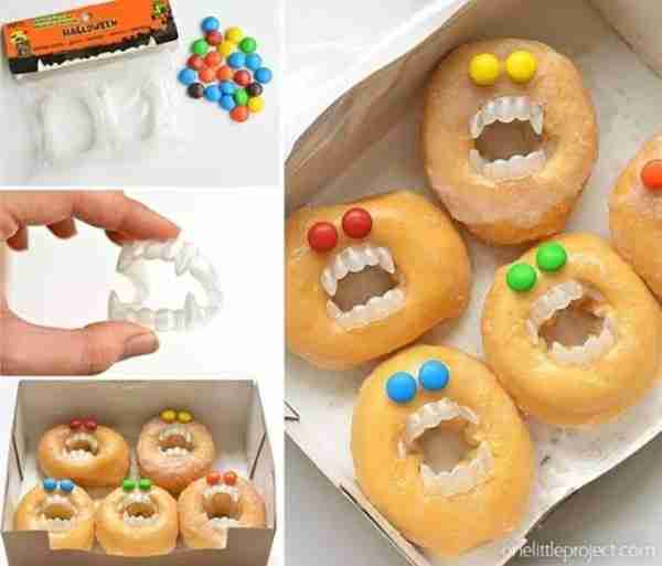Halloween Monster Donuts! 🎃👻🎃 An Adorable way to have morning donuts! 🎃 RECIPE BELOW!