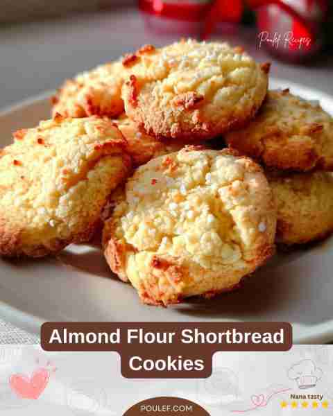Almond Flour Shortbread Cookies Ingredients: - 1 1/2 cups almond flour - 3 tablespoons maple syrup...
