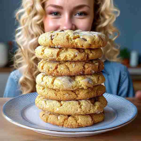 🍋✨ A cookie that’s zesty, chewy, and guilt-free? Yes, please! Only 4 ingredients → no gluten, no r...