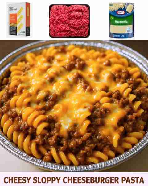 Cheeseburger Pasta you can make in one pan. Serves: 6 | Time: 30 minutes | One‑Skillet Ingredients 1...