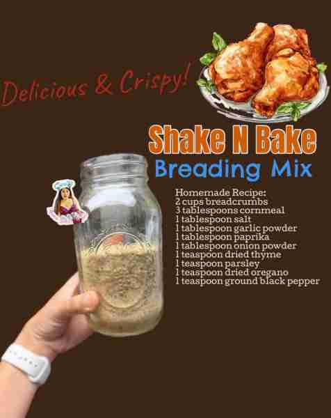 DIY-Shake and Bake Mix A homemade breading mix that is better than store bought! Great for shake and...