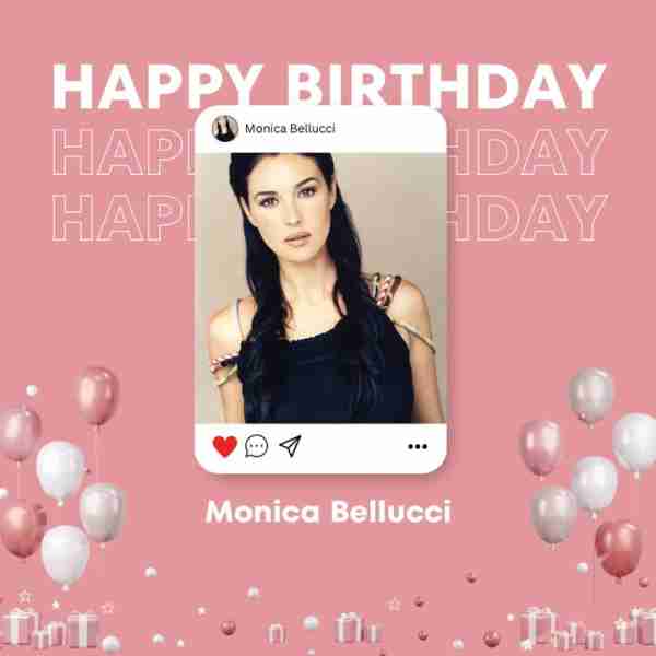 Happy 61st Birthday to Monica Bellucci! Bella!