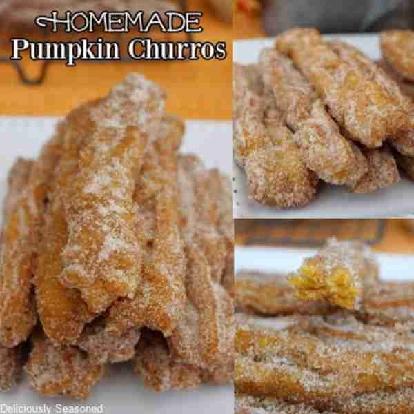 Amazing Pumpkin Churros! 🧡🍂 The perfect fall dessert! Flavorful, sweet, and always a favorite! REC...