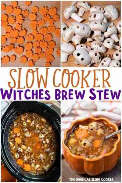 Witches Brew Stew! 🧙‍♀️🧹 A perfect Halloween soup that is loaded with flavor in each bite. Start b...
