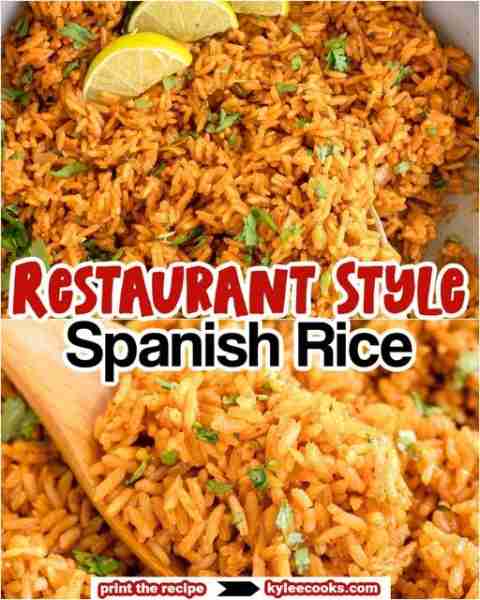 This Spanish Rice is on repeat over here! It’s quick, cozy, and way better than boxed mix! ✅ https:...