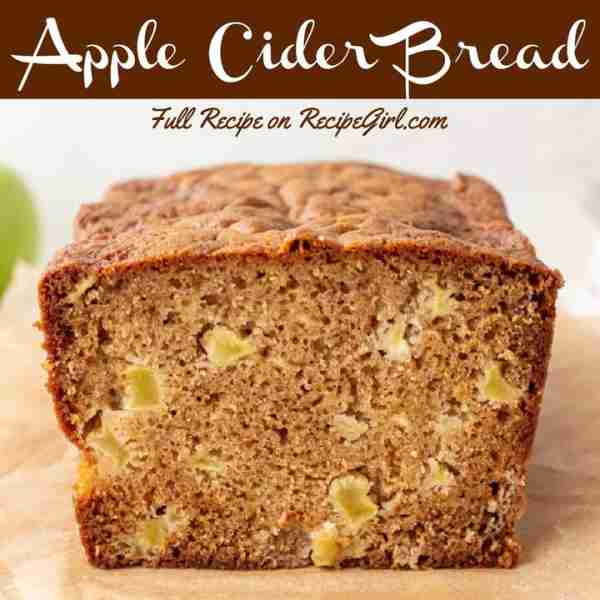 You've gotta bake this Apple Cider Bread! This bread is full of chunks of fresh apples. That makes t...