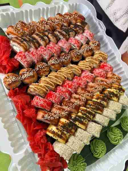 Sushi rolls plate 😍😍