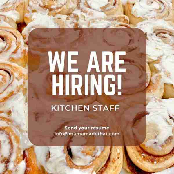 📣Now Hiring: Experienced Bakers We’re looking for skilled, reliable bakers with proven kitchen or b...