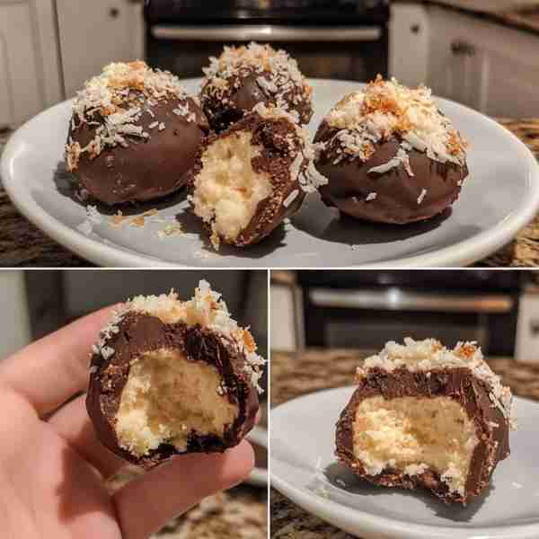 Vegan Coconut Truffles "My mom used to make this and it was delicious! Thankful to have found it. Th...